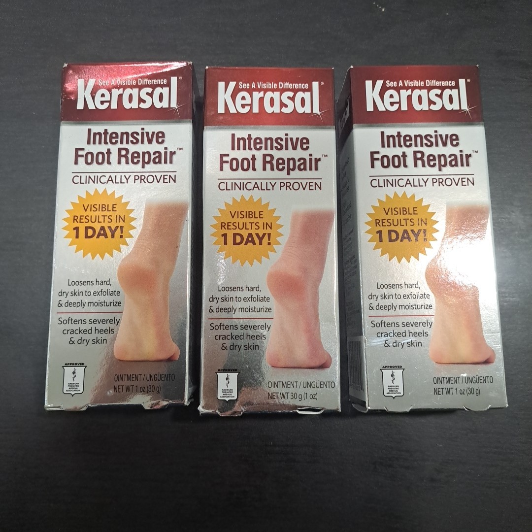 KERASAL Intensive Foot Repair Ointment 1oz 30gm ( 3 pack ) 