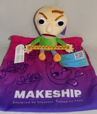 Makeship Angry Baldi 2.0 by Basically Games Plushie Plush - NWT in Dust Bag