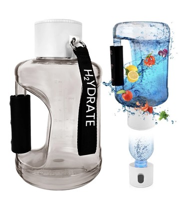 Hydrogen Water Bottle 55 Oz *HIGHTALL H2ydrate Bottle Generator 2500 ppb New