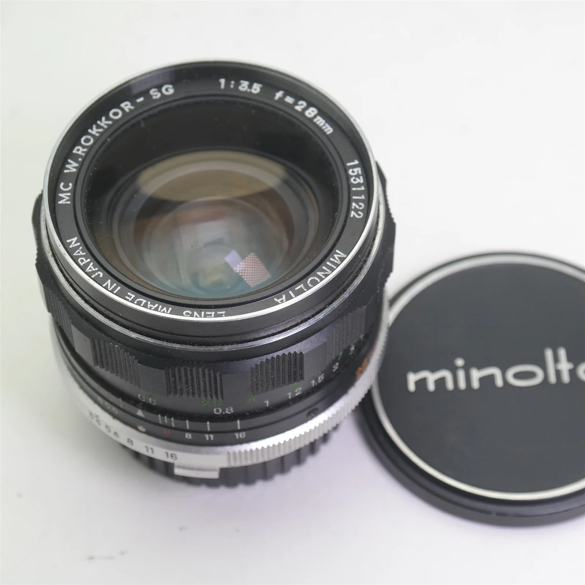 Minolta f/3.5 Camera Lenses 28mm Focal for sale | eBay