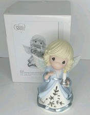Precious Moments 201401 Angel Holding Candle With Box