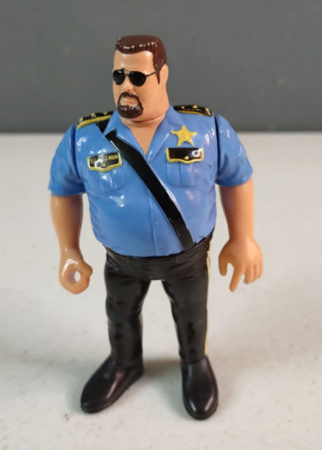 Vintage 1990 Titan Sports Hasbro Big Boss Man Figu...