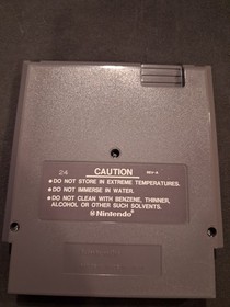 Nintendo NES Game Blades Of Steel Tested Good