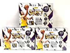 2024-25 Panini Select NBA Basketball Hobby MEGA Factory Sealed Box Lot of 3