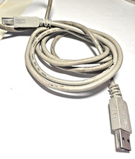HP Printer Cable Standard USB Gray 6 Feet long Regular Cord 8120-8485-Pre-Owned