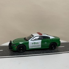 Greenlight Carabineros De Chile 15-23 2018 Dodge Charger Police Green/White NM