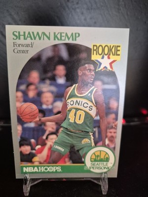 Shawn Kemp NBA Rookie Card 1990-91 #279 Seattle Supersonics