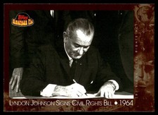 2001 Topps American Pie #122 Lyndon Johnson