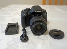 CANON EOS 700D DIGITAL DSLR CAMERA w 18-55mm III ZOOM LENS EX CONDITION