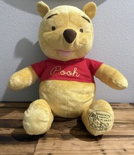 DISNEY FISHER PRICE WINNIE THE POOH BEAR 80 ANNIVERSARY 24" PLUSH TOY 2005