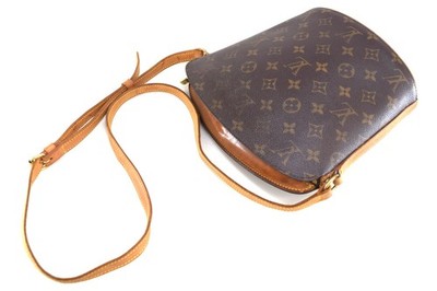 Louis Vuitton Drouot Shoulder Bag Brown Canvas Monogram for sale