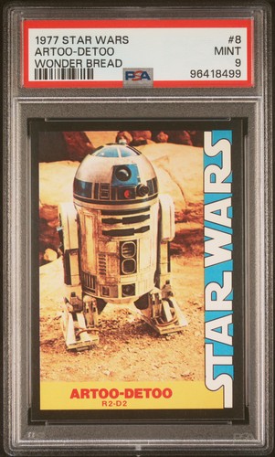 Artoo-Detoo #8 Star Wars 1977 Wonder Bread card