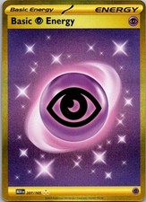 BASIC PSYCHIC ENERGY POKEMON 151 207/165 HYPER RARE LIGHTLY PLAYED