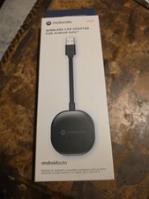 Motorola - MA1 Wireless Car Adapter for Android Auto - Brand New