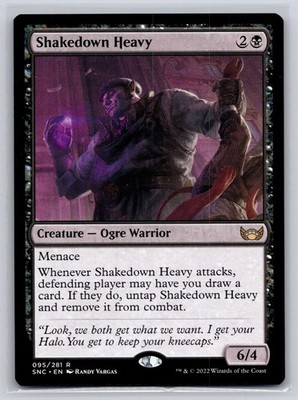 Shakedown Heavy 95 Rare Streets of New Capenna Magic: The Gathering Near Mint