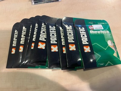 Pacific Dura Tech Squash Synth. String 10 er Set  10 M 1,24 mm  Neu Orig.