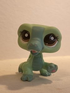 Figurine Littlest Pet Shop – Crocodile 2042 – Hasbro – Occasion