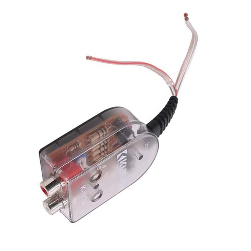 Car Stereo Radio Speaker Output High To Low RCA Line Audio Converter Adapter - Picture 3 of 10