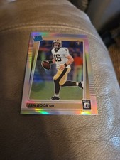 2021 Donruss Optic #227 Ian Book Holo Prizm Silver Saints Rated Rookie RC
