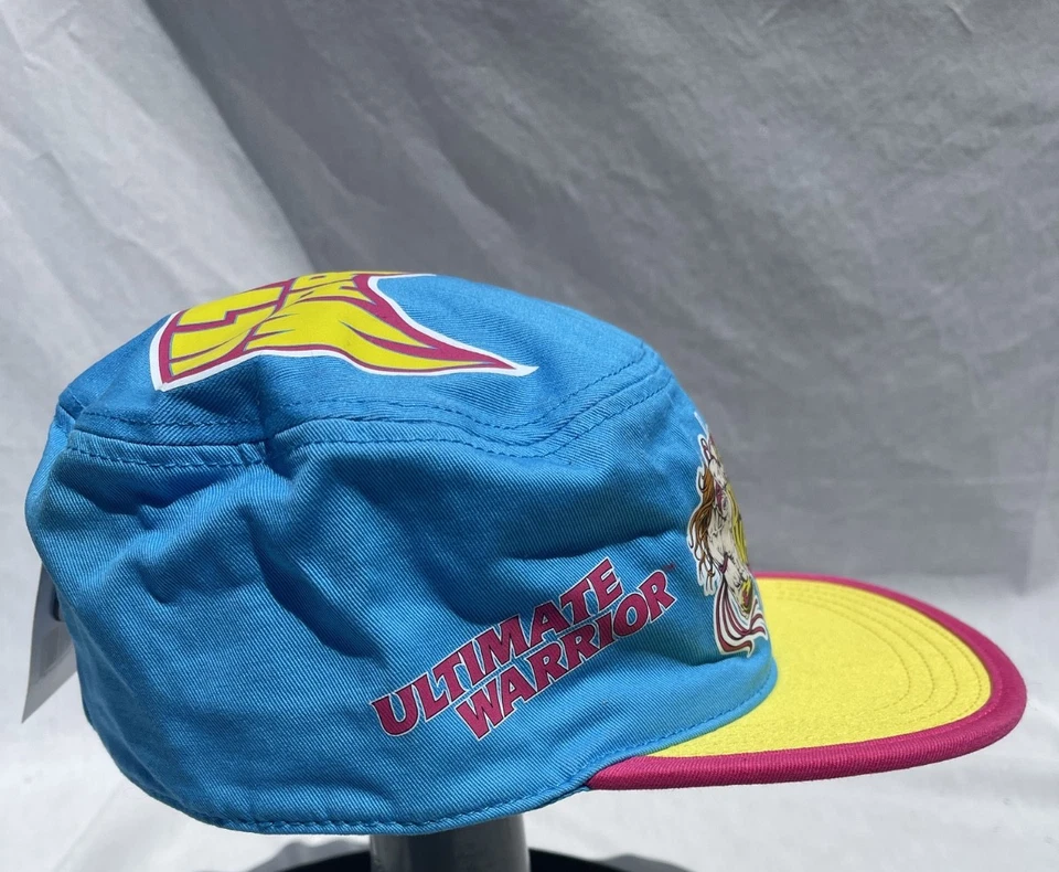 The Ultimate Warrior Blanco Azul WWF Hombre Pintor Sombrero Nuevo con etiquetas Foto 2 de 4