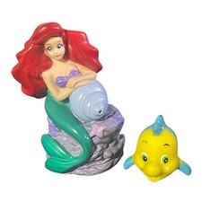 Disney's Little Mermaid and Flounder Bath / Pool Toys