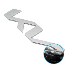 Silver Front / Tailgate Emblem For K3 K4 K5 Forte Letter 2018-2022 Sport Badges