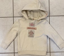 Authentic GUCCI Girls Patch Monsters House Hoodie Sweatshirt BEIGE Size 4 110