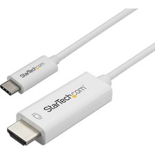 StarTech 3 ft USB-C to HDMI Cable - 4K at 60Hz - White