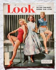 LOOK Magazine ~ June 30, 1953 ~ Marilyn Monroe, Bacall & Grable Cover ~ VG