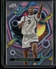 2023-24 Topps Chrome Cosmic #107 De'Aaron Fox