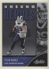 2020 Panini Absolute Unsung Heroes Tyler Higbee #UH-TH 0nr3