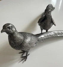Pheasants Vintage Silver Plated 2276 Weidlich Bros.