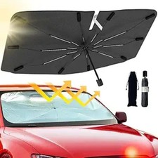 2025 Windshield Sun Shade Umbrella, Foldable Car Umbrella Sunshade with UV Large