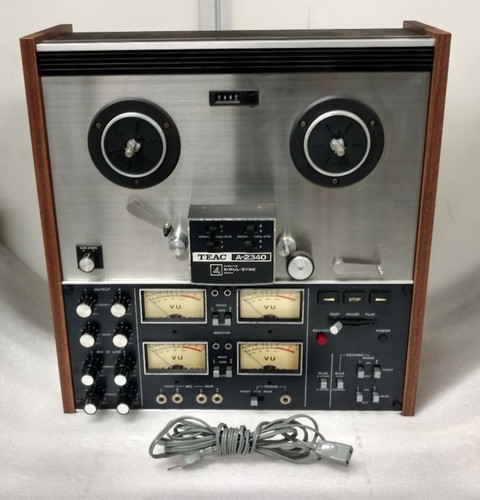 Teac A-2340 Reel to Reel Tape Deck * Works! *