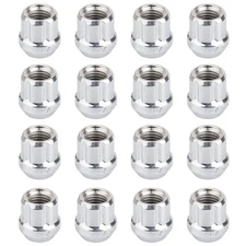 Set Motosport Alloys Spline Drive Open End Tapered Lug Nut 12mmx1.50mm Chr 16