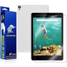 ArmorSuit MilitaryShield Google Nexus 9 Screen Protector + White Carbon Skin USA