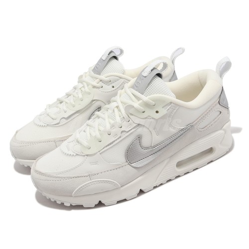 Nike Wmns Air Max 90 Futura Summit White Sail Silver Women Casual  FB1877-110 | eBay