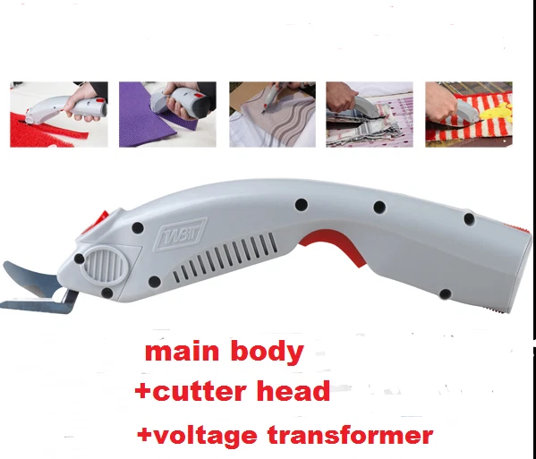 Tijeras de tela eléctricas de calidad Tijeras eléctricas de corte para bolsas de tela textil Foto 2 de 4