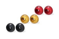 CNC Journal Box Kit Screw Silencers Exhaust System Moto Guzzi V7 Stone 2022 Blk