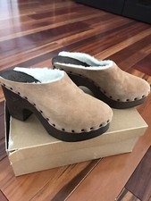 Zoccolo Alvaro Astrid Shearling scamosciato 41