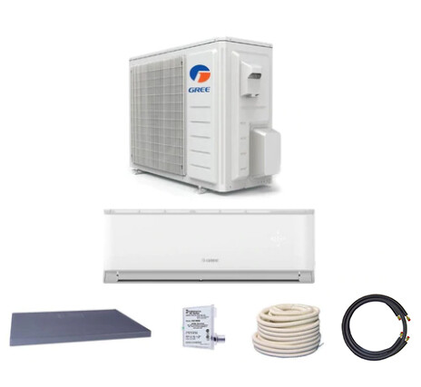 Gree 24,000 BTU 23 SEER VIREO GEN3 Wall Mount Ductless Mini Split A/C Heat  Pump 841999159375 | eBay