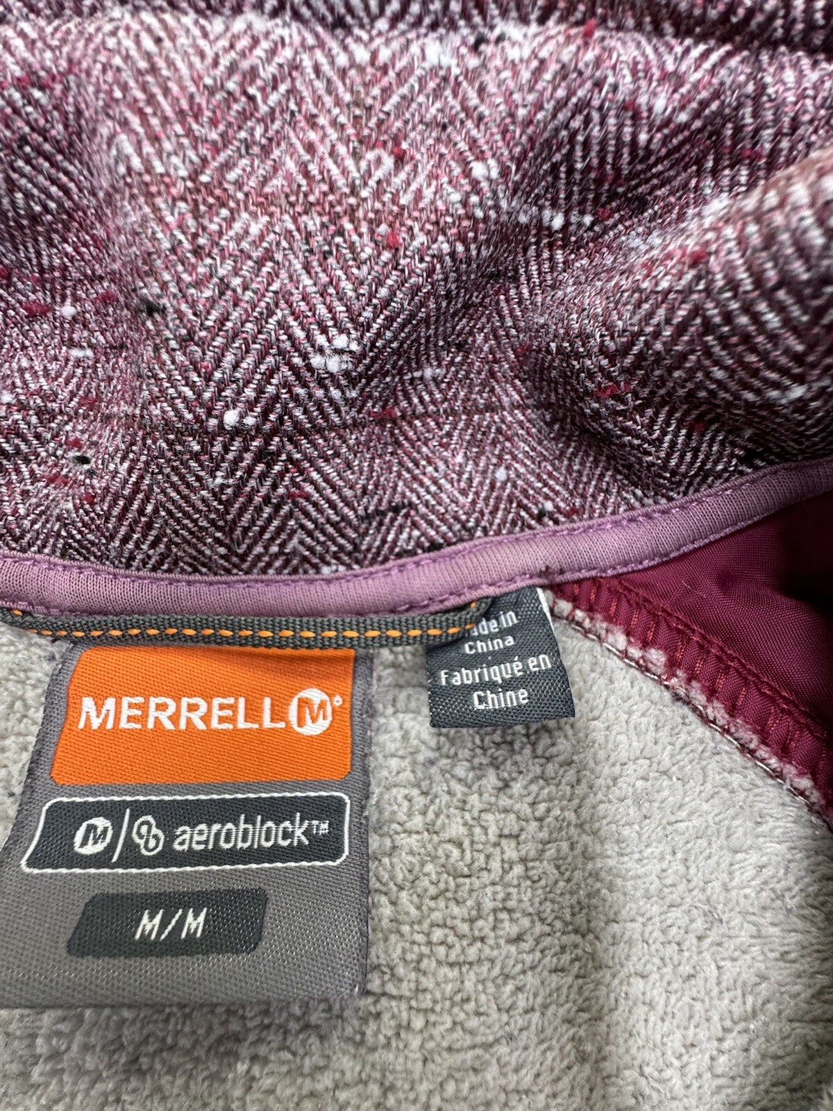 Merrell jacket size medium full zip - image 3