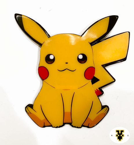 PIKACHU Wall Buy - Pokemon Wall Decoration - Durable Epoxy Wall Hanging/ Art - Picture 1 of 7
