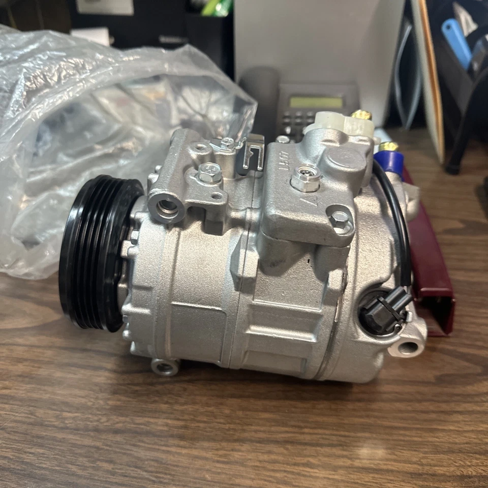 BMW 64526901781 Denso L507, Denso 711 A/c Compressor. Various Bmws Foto 3 de 4