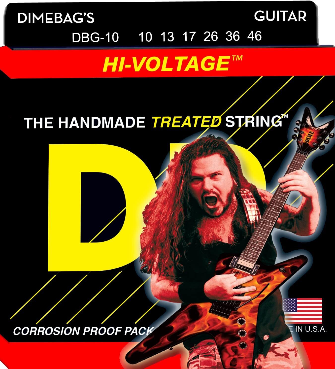 Струны для электрогитары DR Strings DBG-10-46 Dimebag Darrell s 2490₽