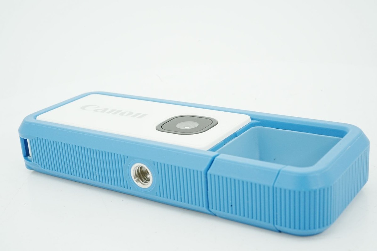 Excellent ] Canon iNSPiC REC FV-100-BL Digital Toy Camera Blue