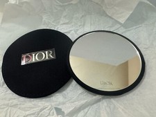 Dior Mirror Compact Makeup Beauty Pocket Mirror Black Christian Dior NEW in Box
