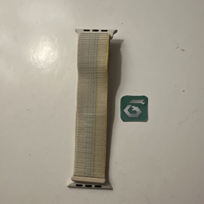 Apple Watch Sport Loop 45mm (42/44/46/49) Genuine OEM Starlight Used