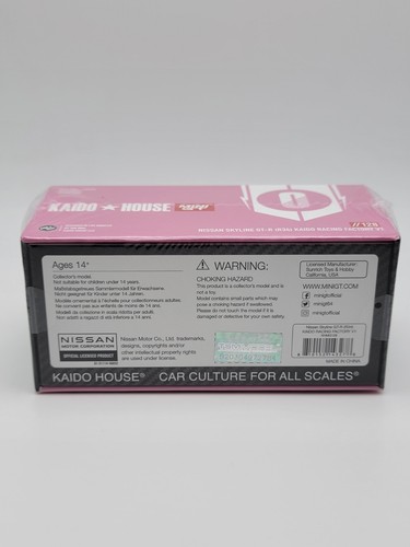 2024 Mini-GT Kaido House Nissan Skyline GT-R GTR (R34) Racing Factory V1 KHMG128 - Picture 4 of 4