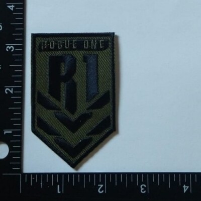 Official Star Wars Rogue One Force 'R1' Lucasfilm Iron On Quality Patch